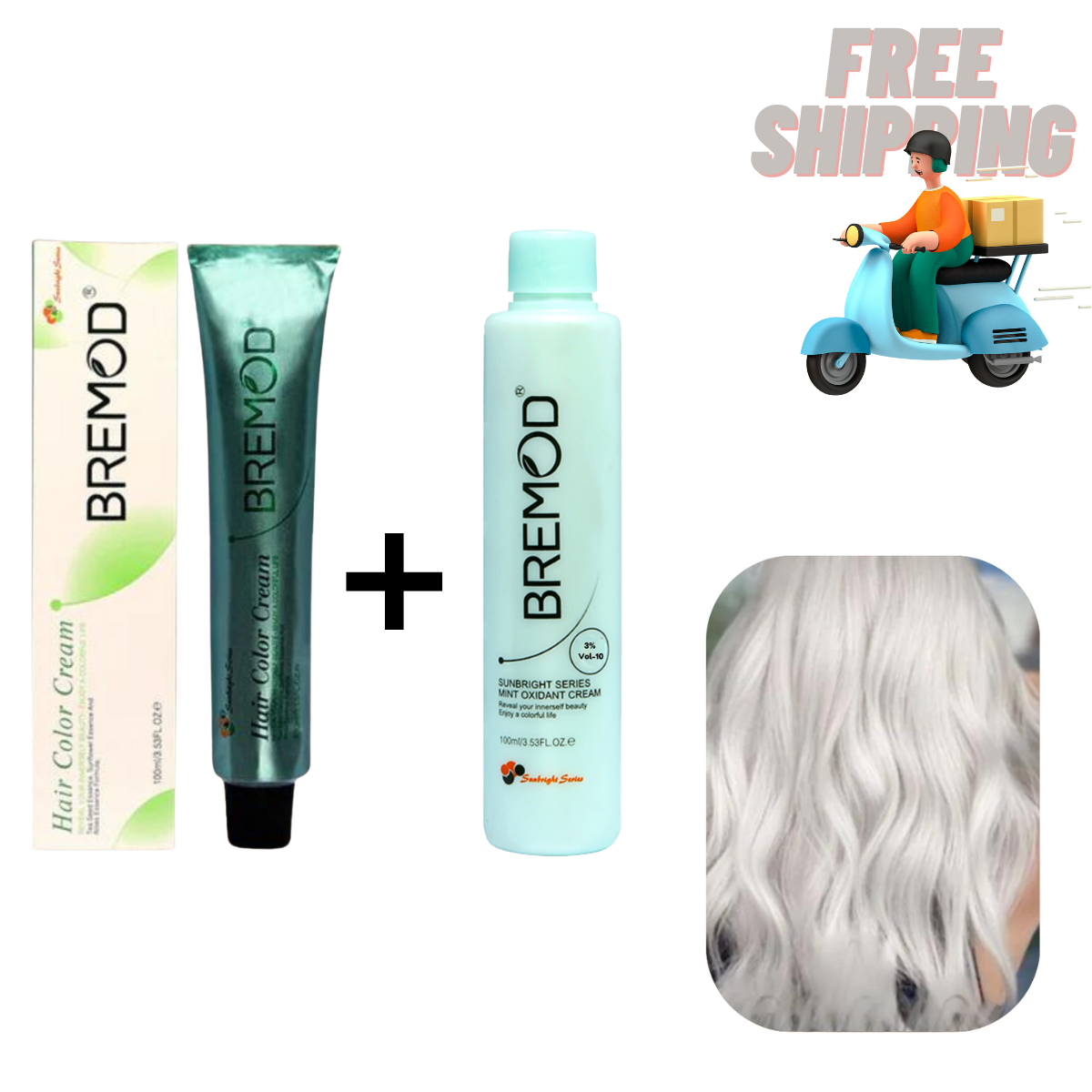 Bremod 0.00 Clear Tone Hair Color Creme