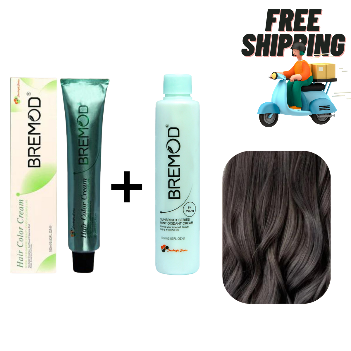 Bremod 0.11 Ash Hair Color Creme