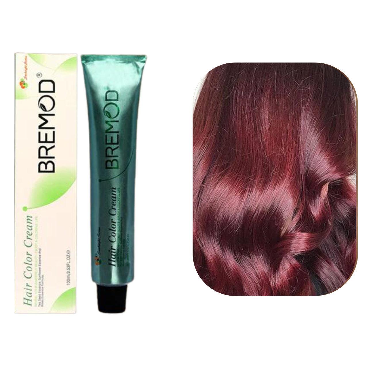 Bremod 0.66 Red Hair Color Creme