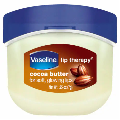 Vaseline Cocoa Butter Lip therapy Lip Balm For Soft Glowing Lips - 7 GM