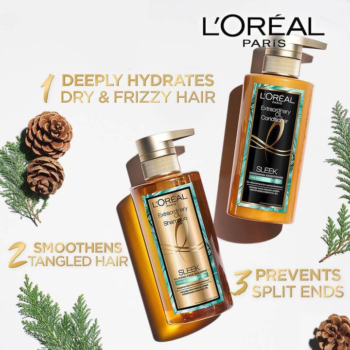 Loreal Paris Elvive Extraordinary Oil Shampoo 440 Ml