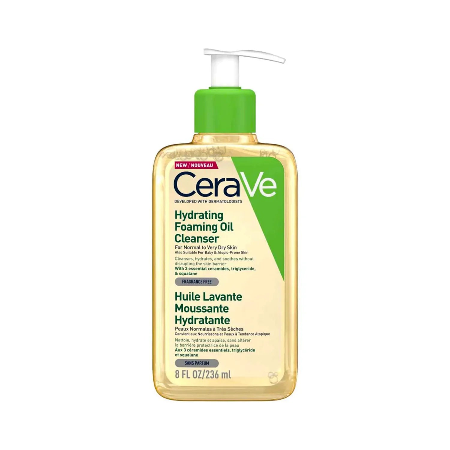 CeraVe Hydrating Foaming Oil Cleanser 236 Ml