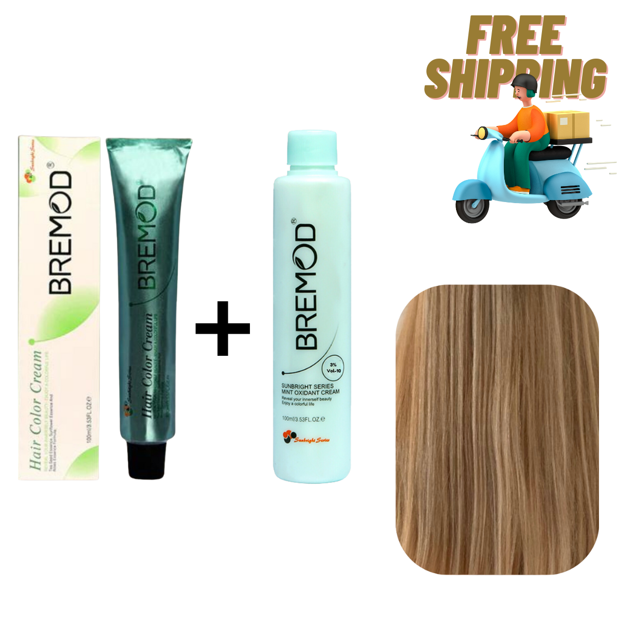 Bremod 10.0 Pastel Blond Hair Color Creme