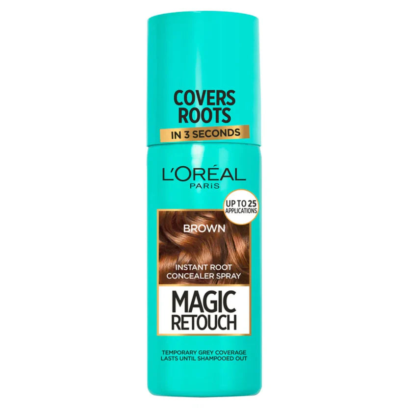 Loreal Magic Retouch Concealer Spray Medium Brown 75 Ml