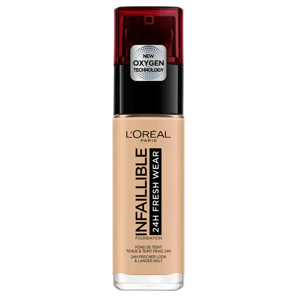 Loreal Infallible 24H Fresh Wear Foundation 120 Vanilla