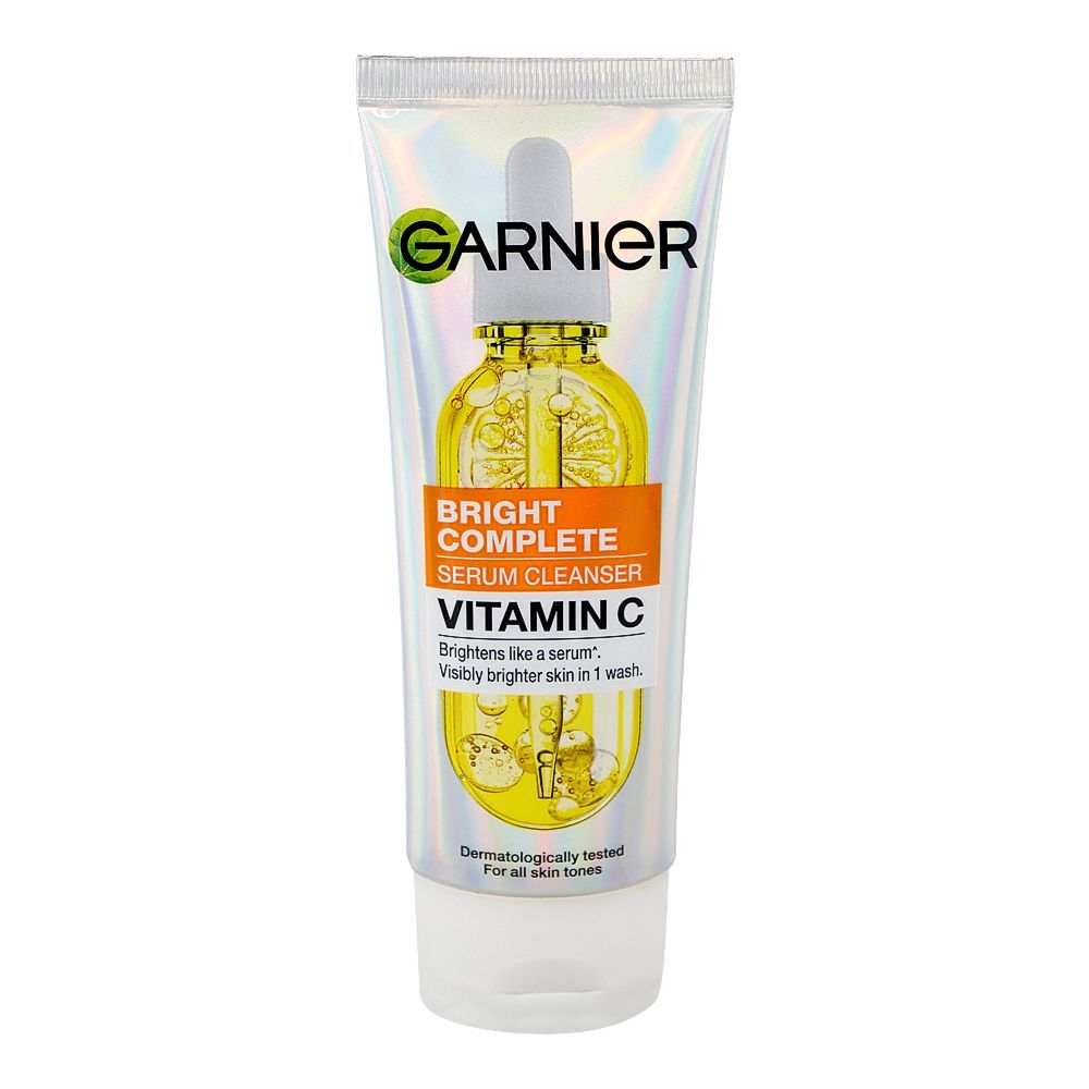 Garnier Bright Complete Vitamin C Serum Cleanser - 100 Ml