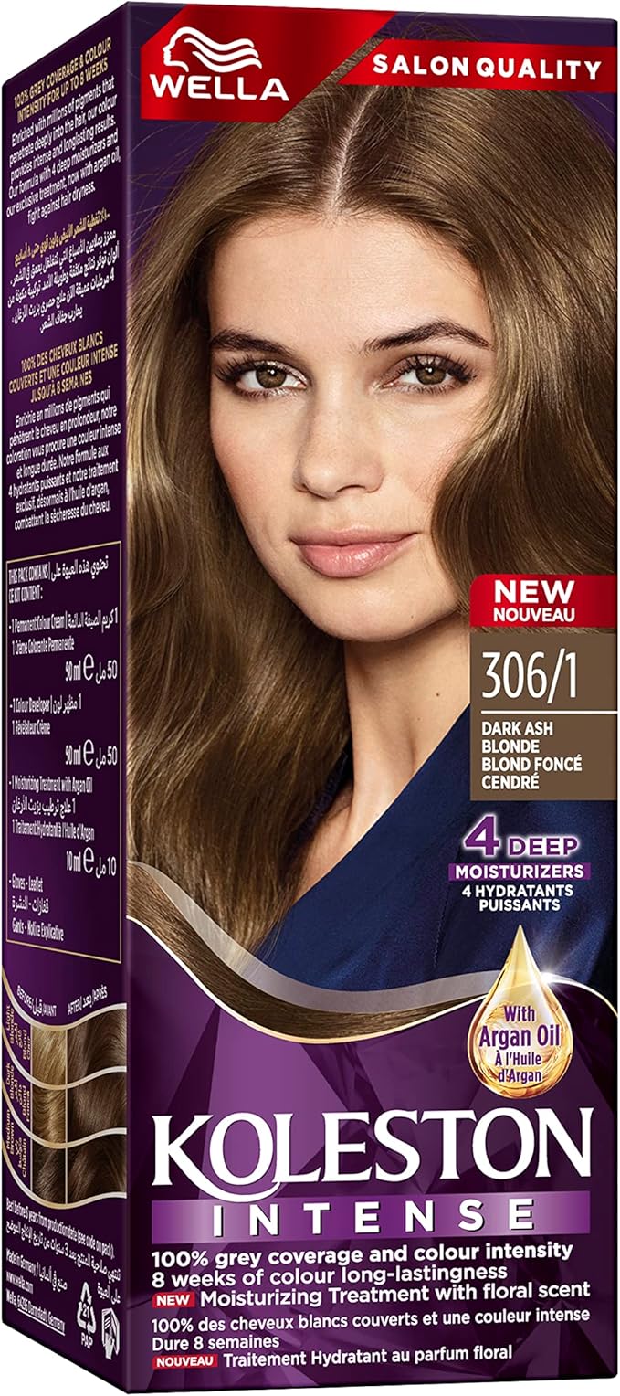 Wella Koleston Intense Color Tube Dark Ash Blonde - 306/1