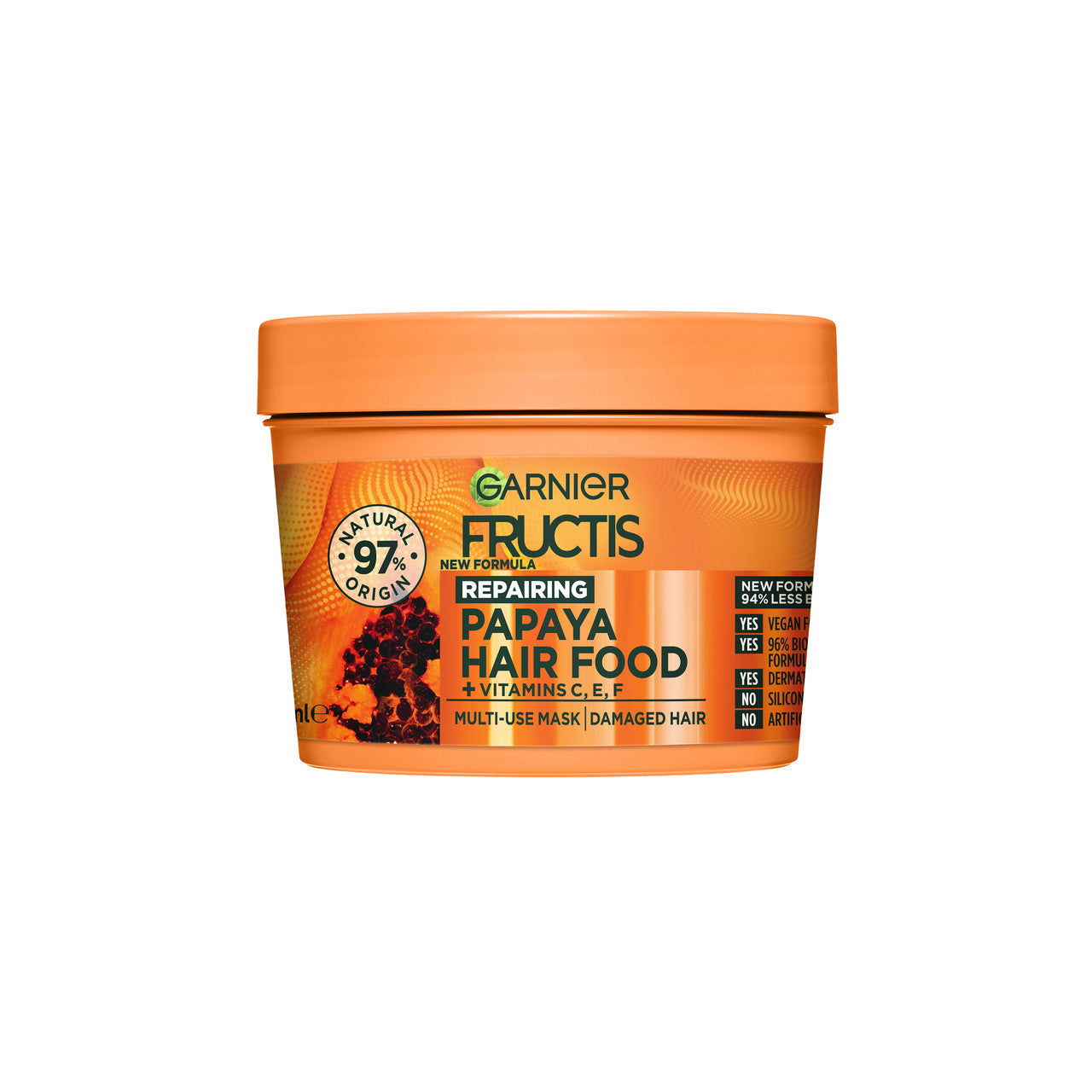 Garnier Fructis Repairing Papaya Hair Food Mask 390 Ml