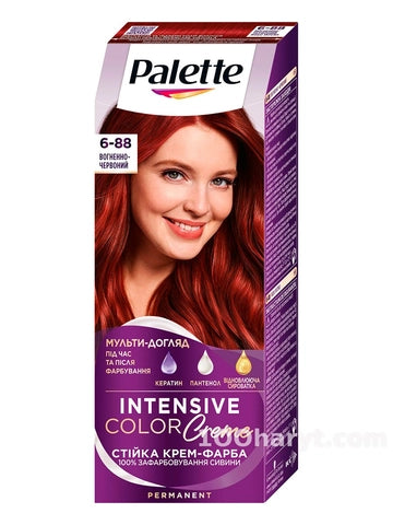 Palette Intensive Color Cream Intensive Red 6-88