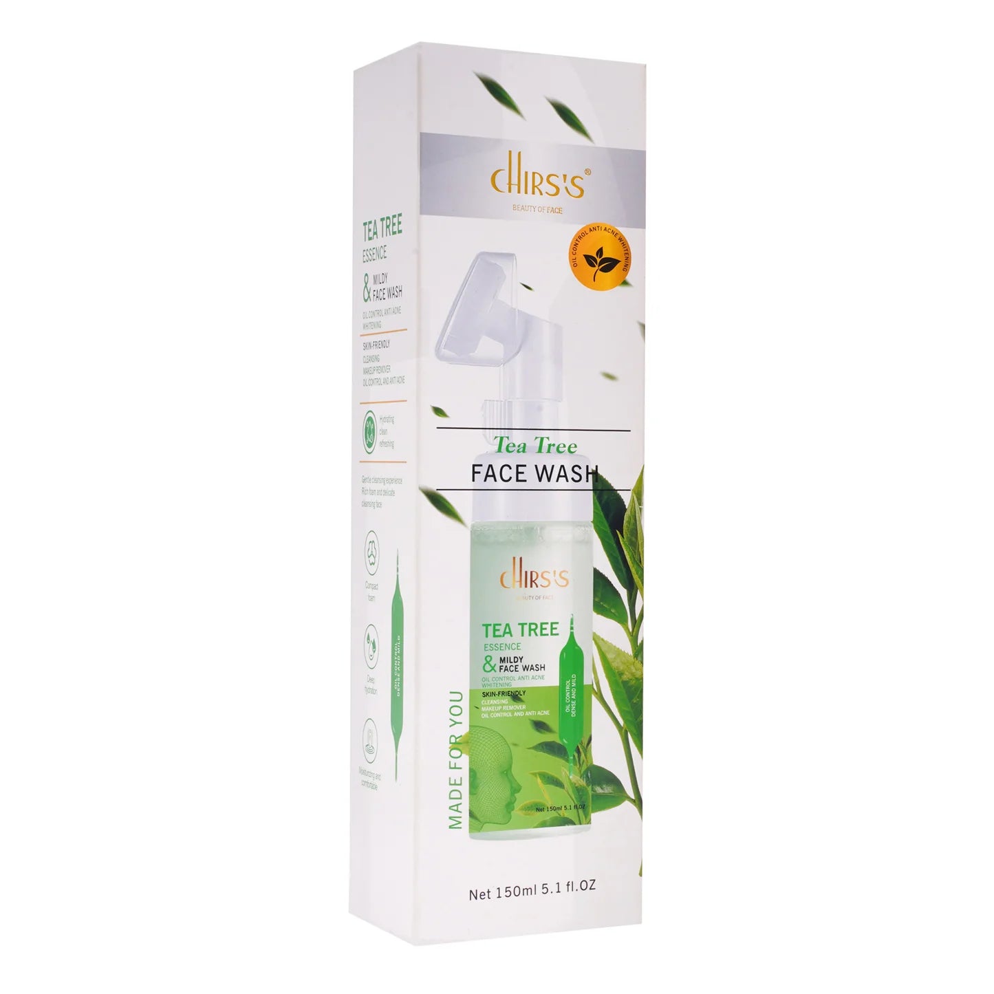 CHIRS's  Moisturizing Tea Tree Face Wash 150 Ml