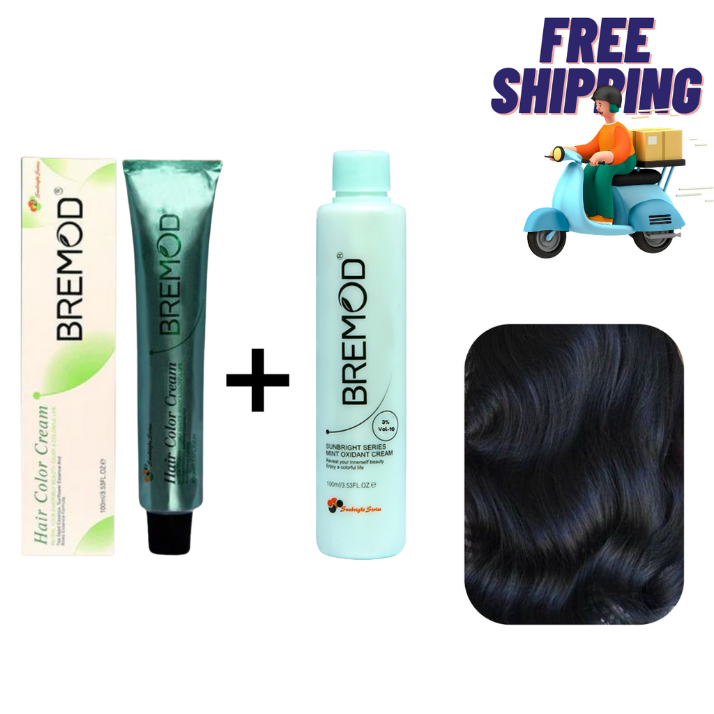Bremod 2.0  Black Hair Color Creme