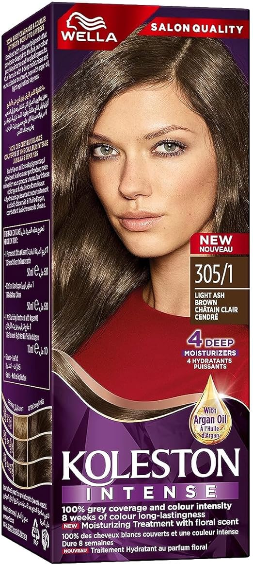 Wella Koleston Intense Color Tube Light Ash Brown - 305/1