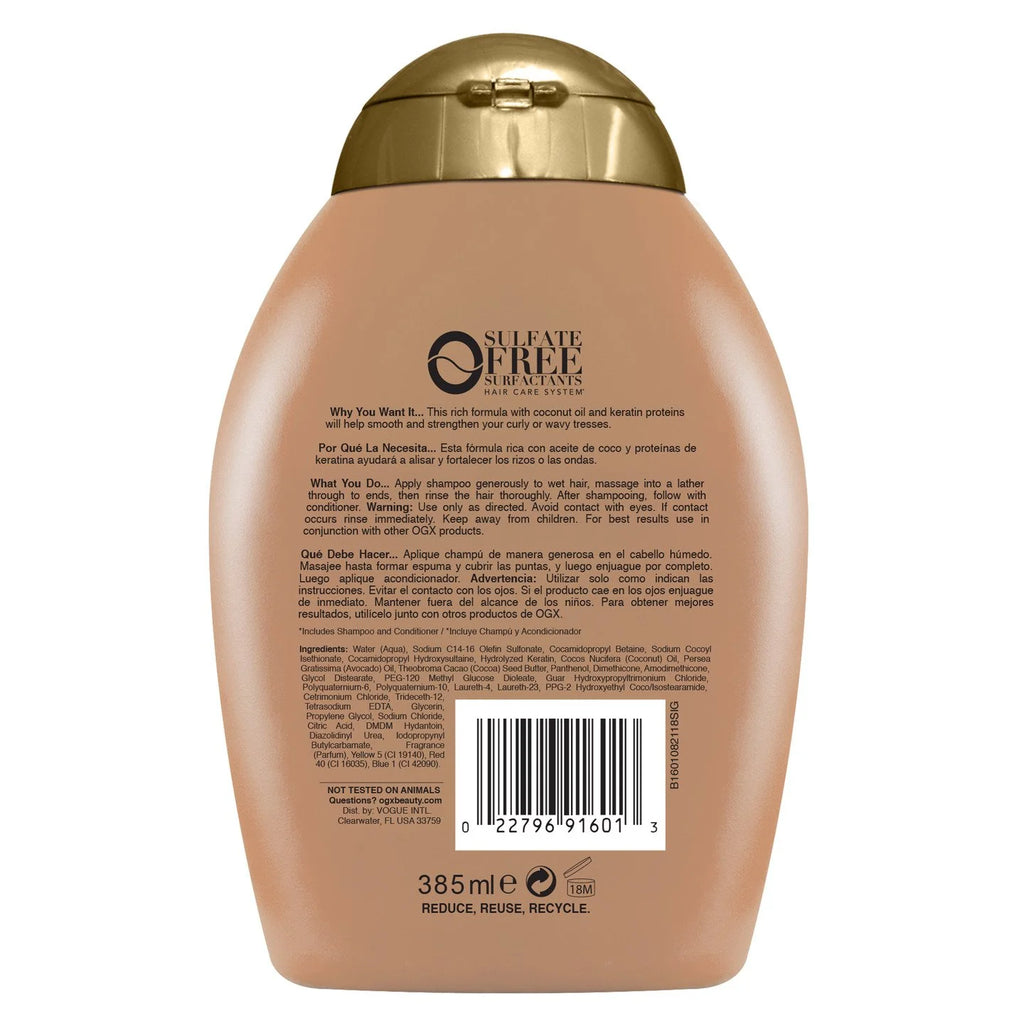 OGX Brazilian Keratin Smooth Shampoo 385 ML