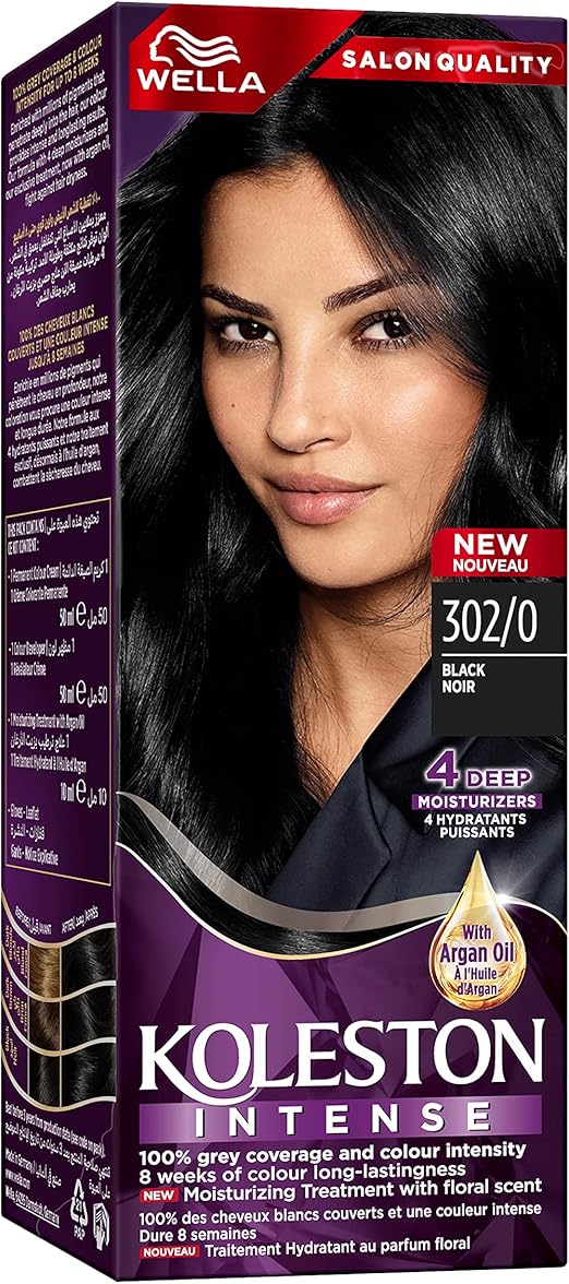 Wella Koleston Intense Color Tube Black - 302/0