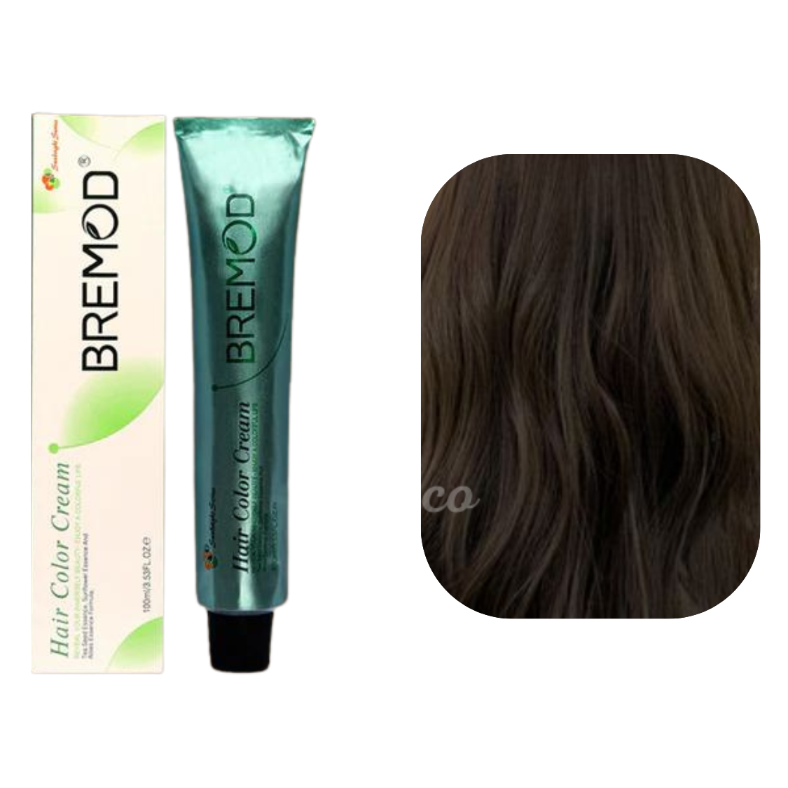 Bremod 3.0 Dark Brown Hair Color Creme