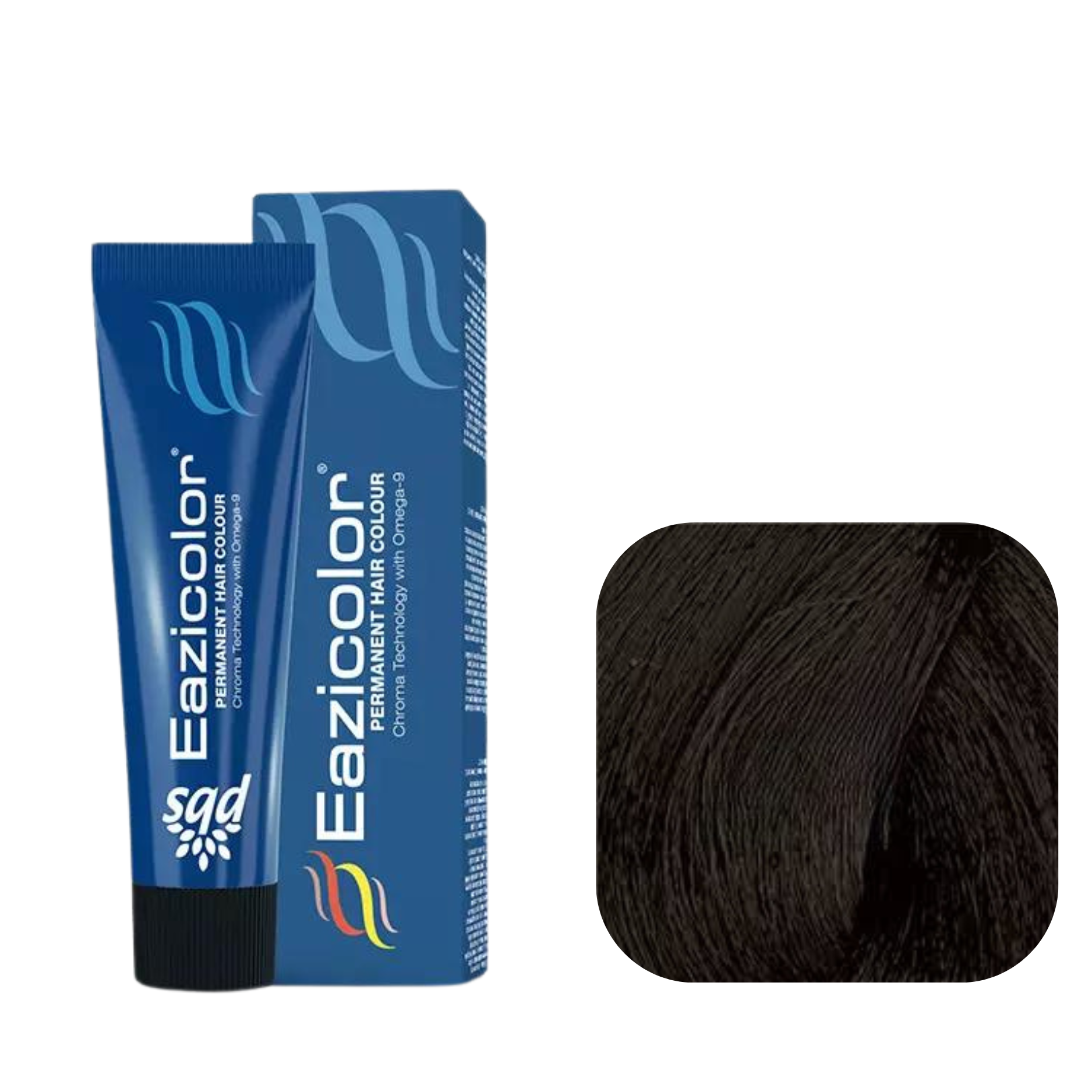 Eazicolor Permanent Hair Color 3.0 Dark Brown
