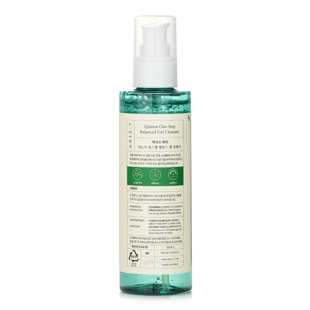 Axis-Y Quinoa One Step Balanced Gel Cleanser - 180 Ml