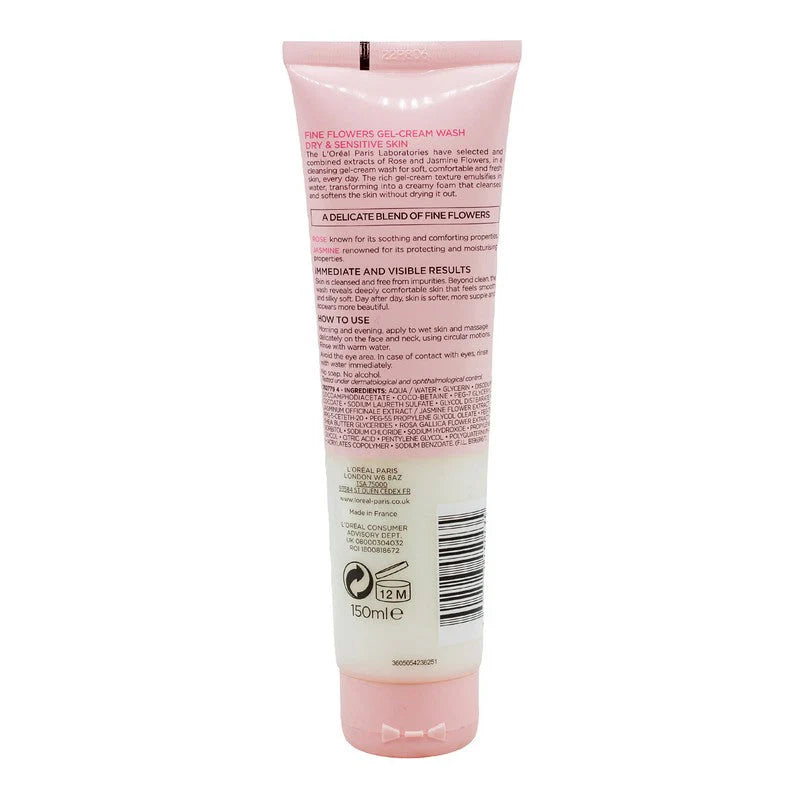 Loreal Paris Fine Flowers Gel Cream Wash 150 ML