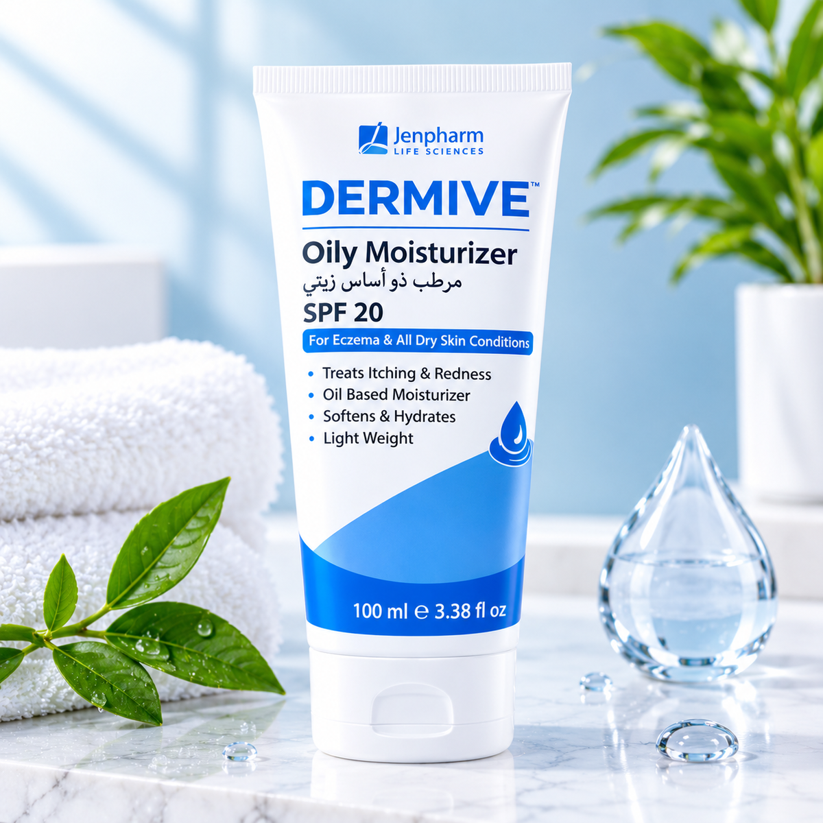 Jenpharm Dermive Oily Moisturizer - 100ml