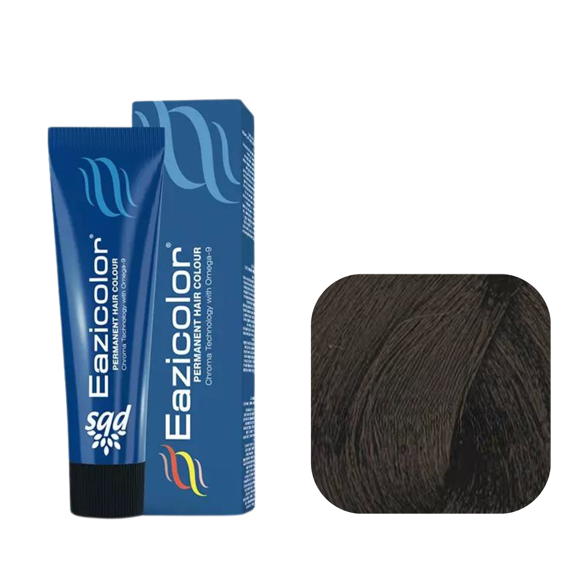 Eazicolor Permanent Hair Color 4.0 Medium Brown