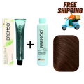 Bremod 4.3 Medium Golden Brown Hair Color Creme
