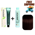 Bremod 4.5 Medium Mahogany Brown Hair Color Creme