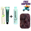 Bremod 4.65 Medium Burgundy Brown Hair Color Creme