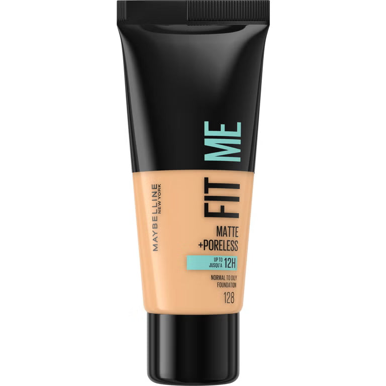 Maybelline Fit Me Matte & Poreless Foundation 128 Warm Nude 30 Ml