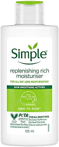Simple Replenishing Rich Moisturizer For Sensitive Skin 125 Ml