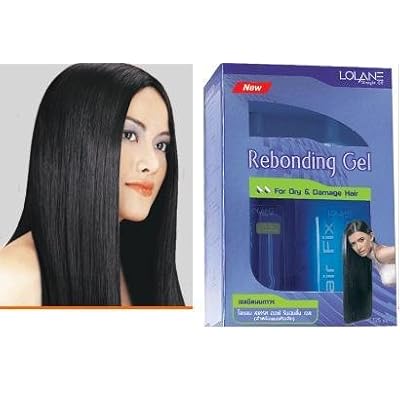 Lolane Straight Off Rebonding Gel For Strong & Normal Hair 125 Ml