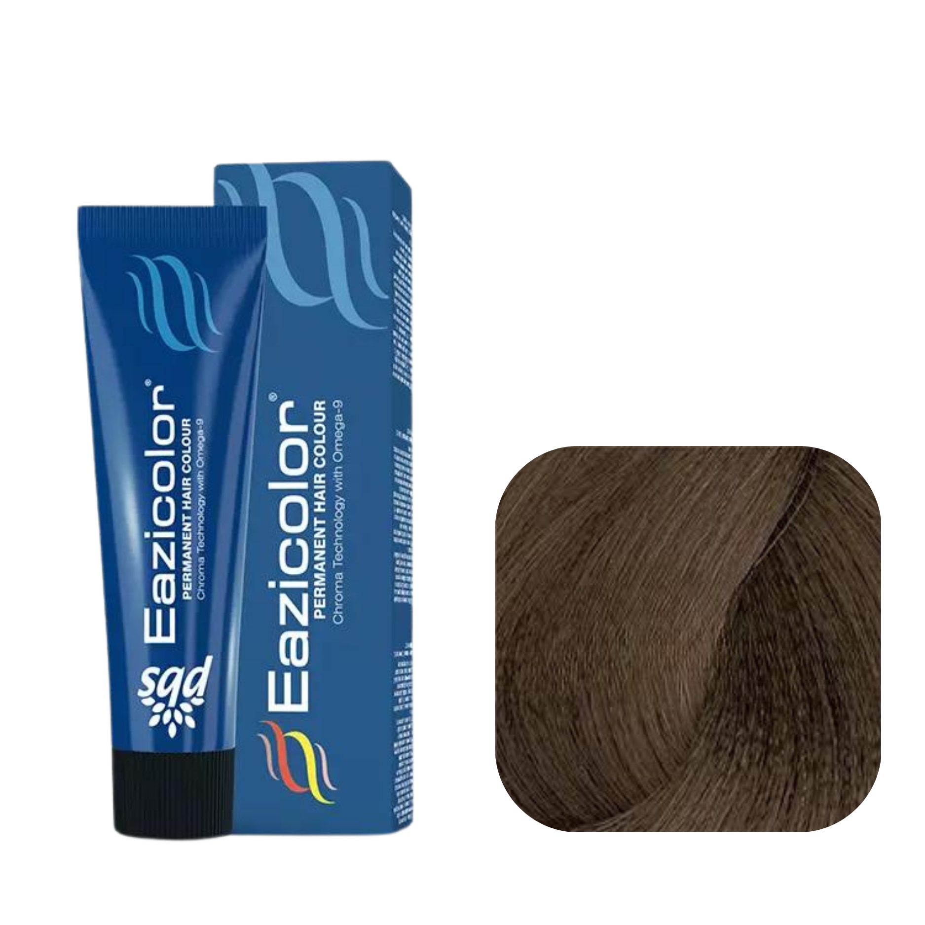 Eazicolor Permanent Hair Color 5.35 Light Chestnut Brown