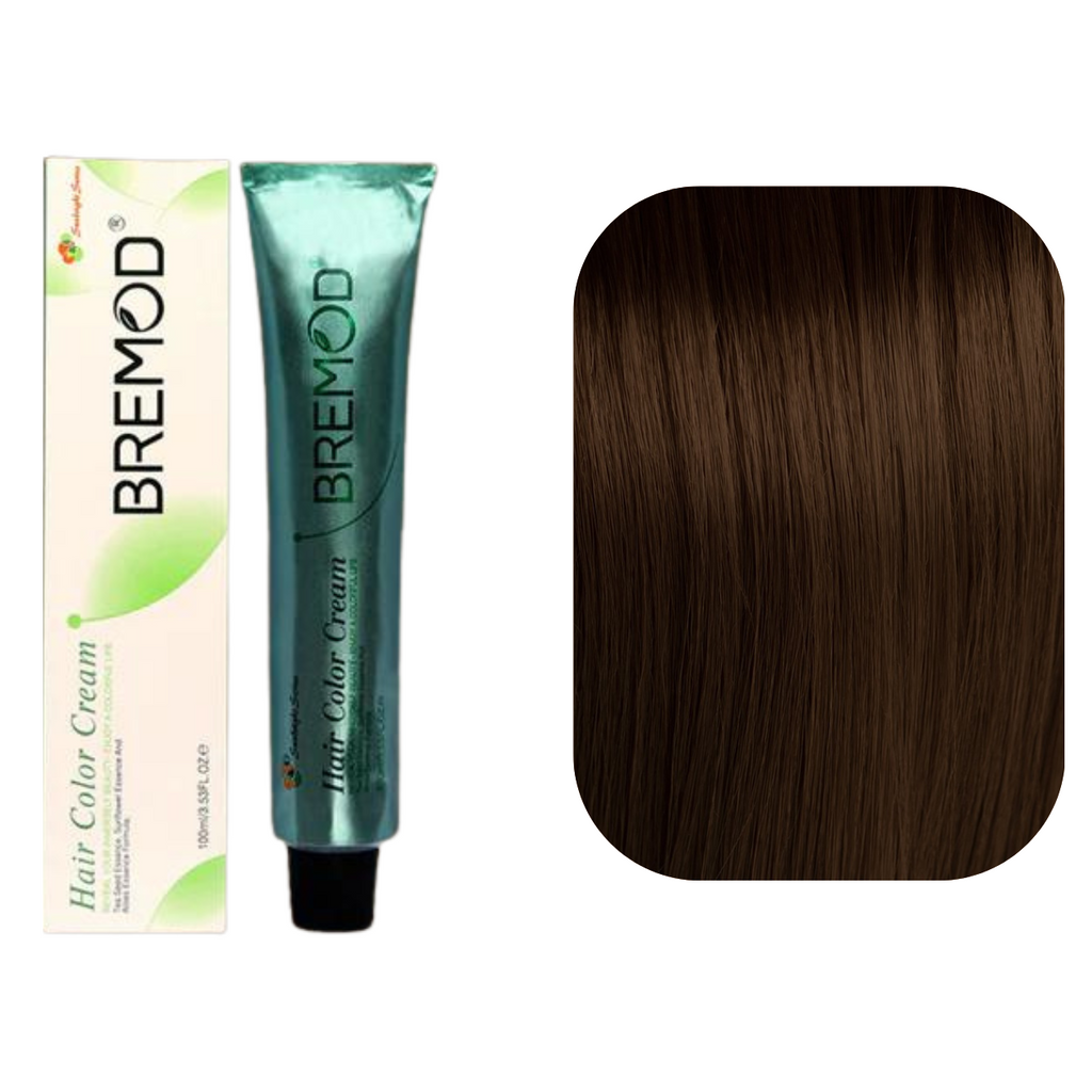 Bremod 5.3 Light Golden Brown Hair Color Creme