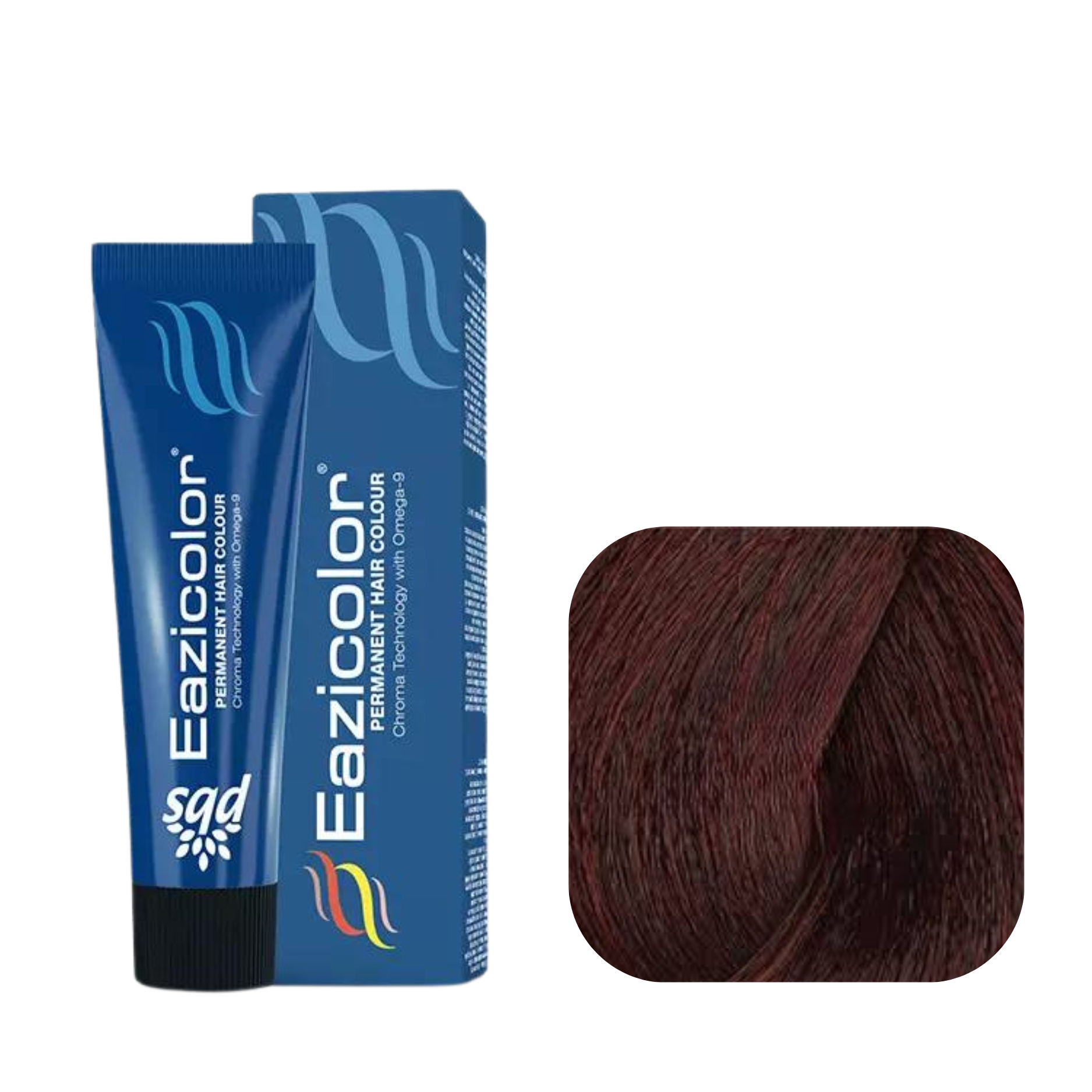 Eazicolor Permanent Hair Color 5.5 Light Mahogany Brown