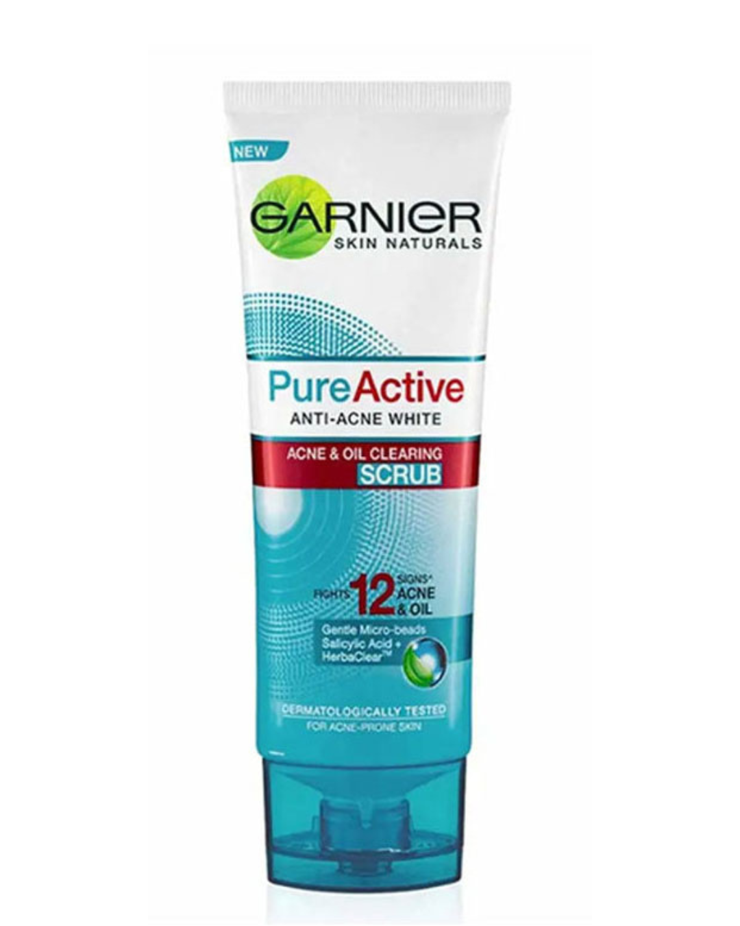 Garnier Skin Naturals Pure Active Anti-Acne & Oil Clearing Scrub - 100 Ml
