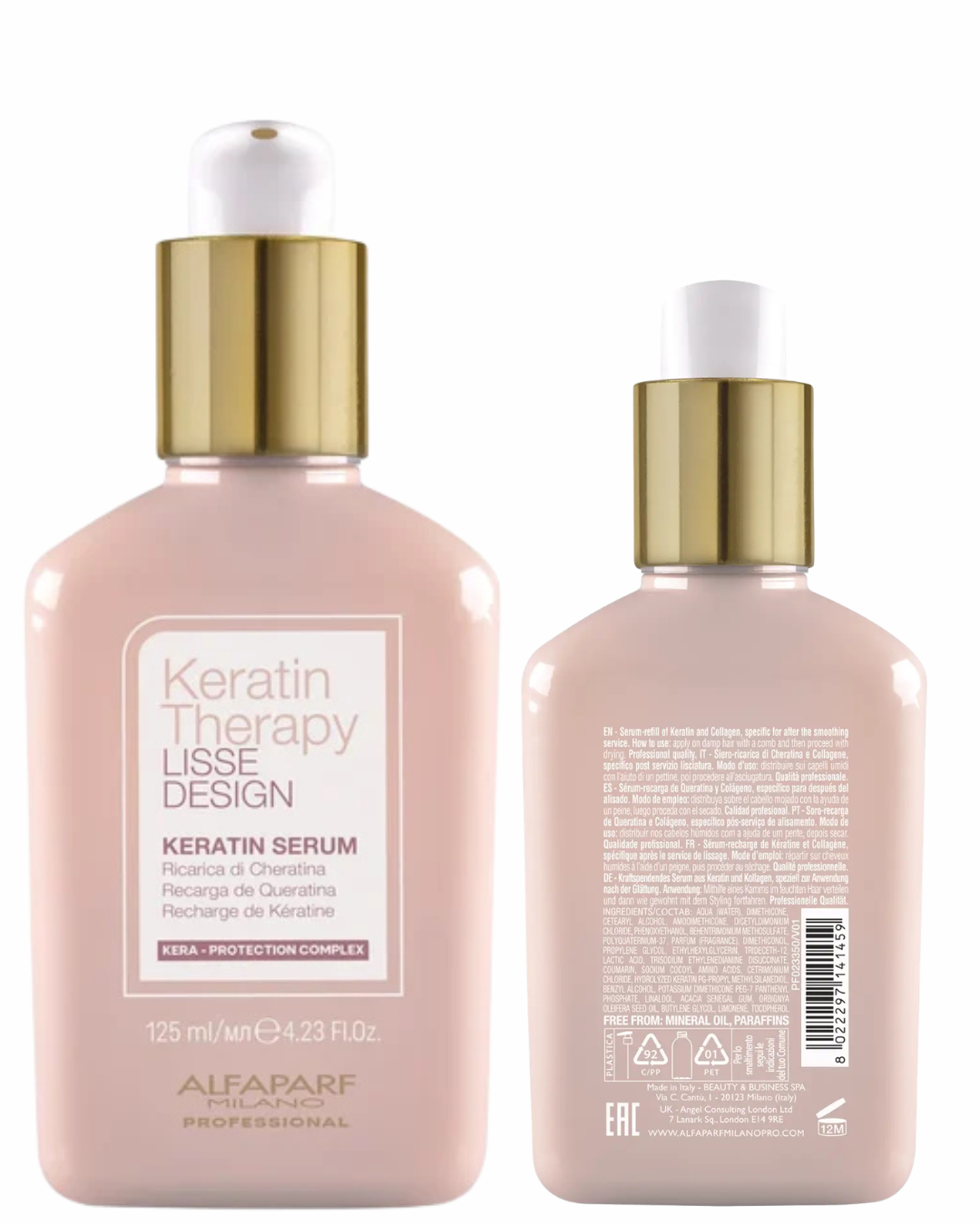 Alfaparf Milano Keratin Therapy Serum - 125 Ml