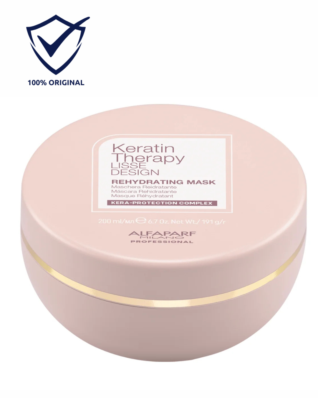 Alfaparf Milano Keratin Therapy Rehydrating Mask - 200 Ml