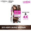 Loreal Casting Creme Gloss Ashy Nude Brown 513