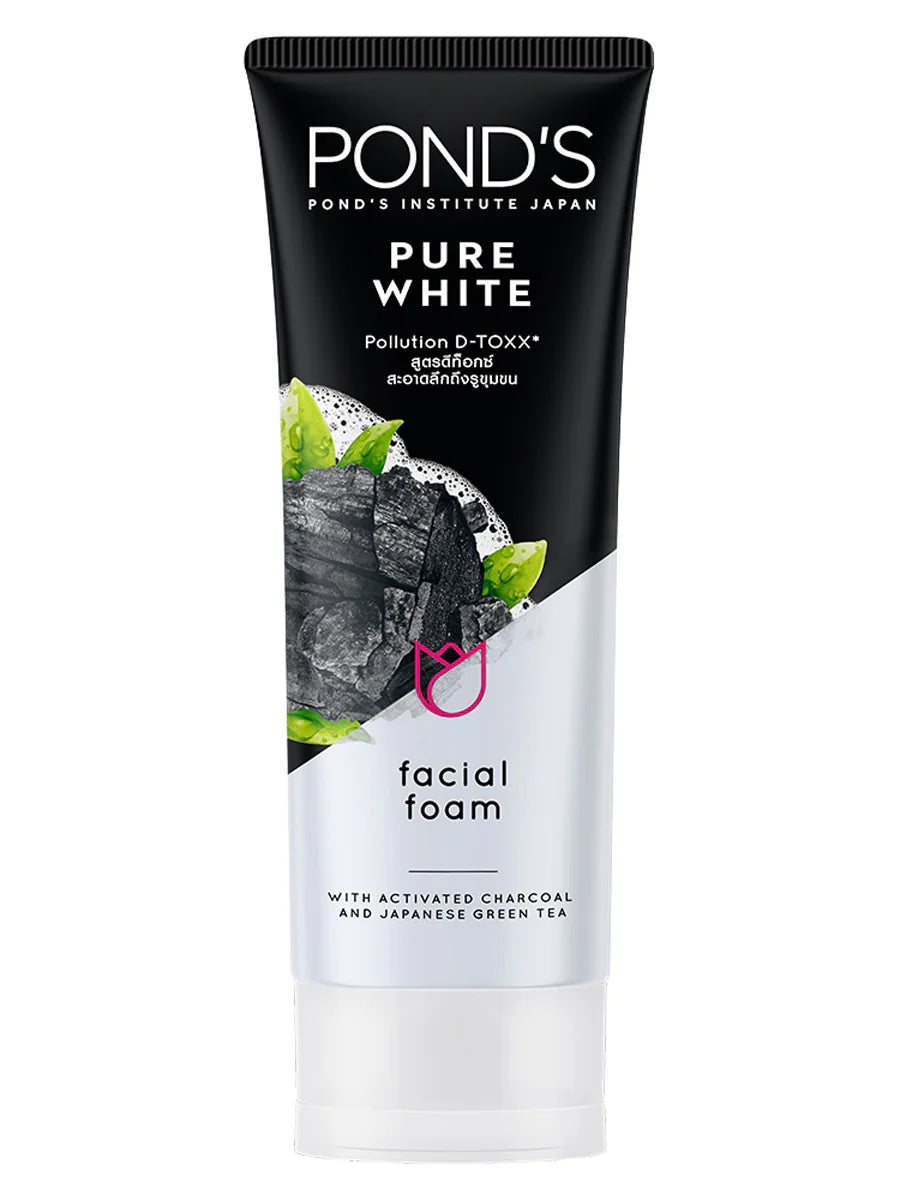 Ponds Pure Bright Pollution Facial Foam - 100 GM