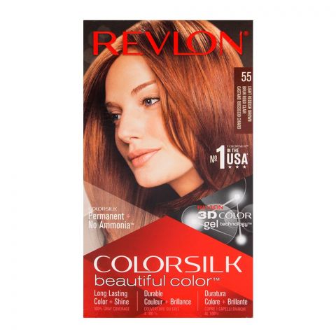 Revlon  Light Reddish Brown 55 Hair Color