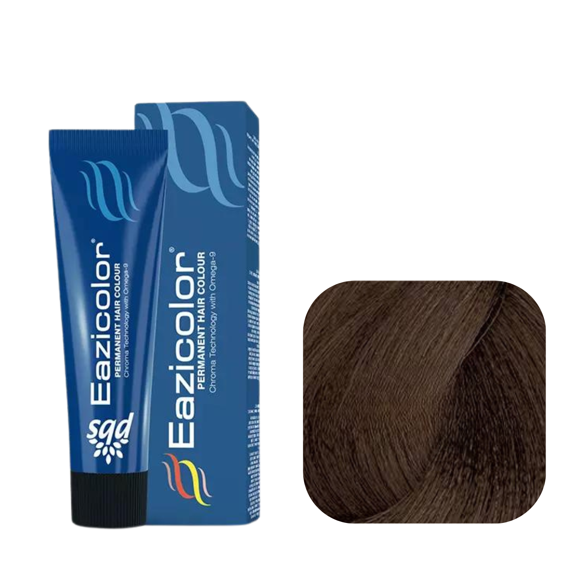 Eazicolor Permanent Hair Color 6.35 Dark Chestnut Blonde
