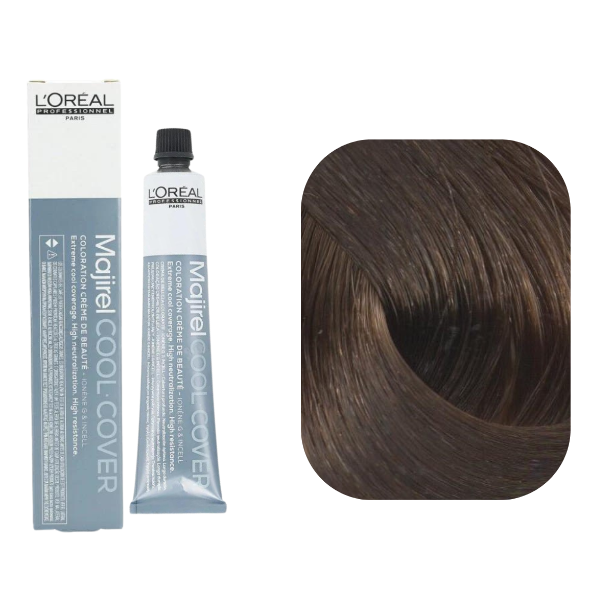 Loreal Majirel Cool Cover 6.3 Dark Golden Brown 50 Ml