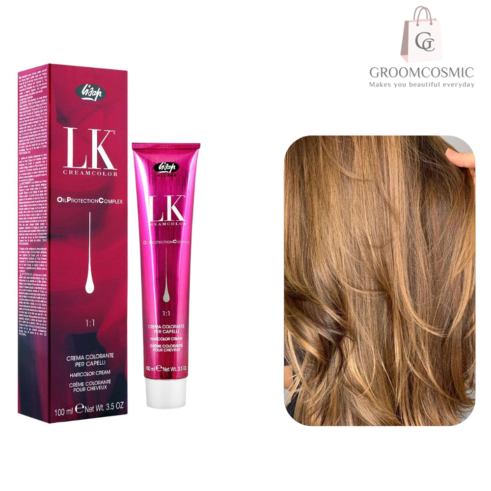 LK Lisap Milano Cream Color 6/3 Dark Golden Blonde 100 Ml