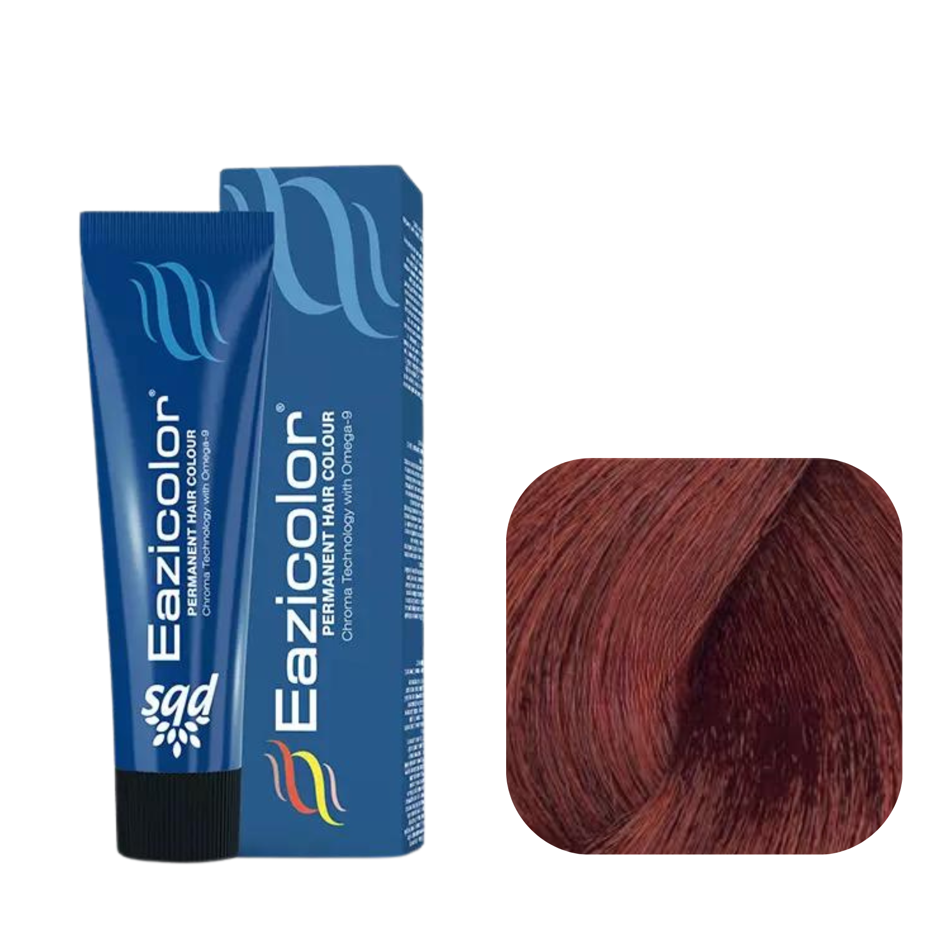 Eazicolor Permanent Hair Color 6.4 Dark Copper Blonde