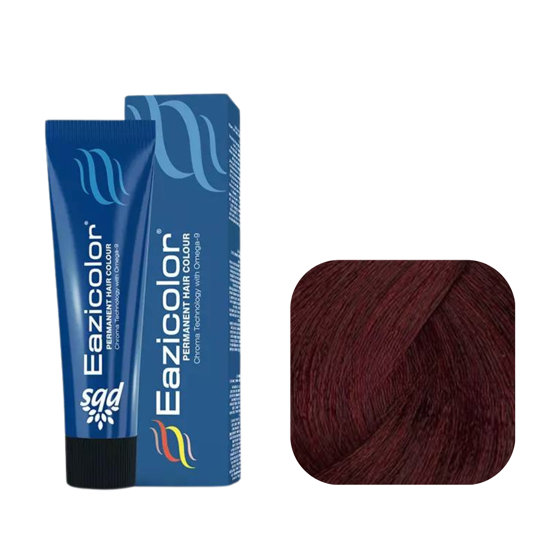 Eazicolor Permanent Hair Color 6.5 Dark Mahogany Blonde