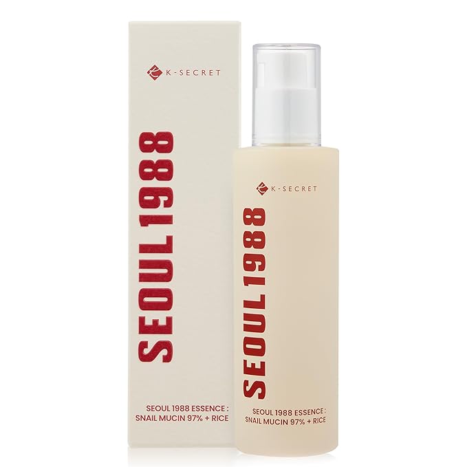 KSECRET SEOUL 1988 Essence Snail Mucin Rice 100 Ml