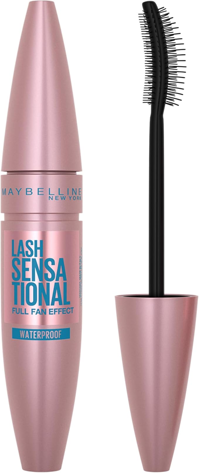 Maybelline New York Mascara Lash Sensational Black Waterproof 9.5 Ml