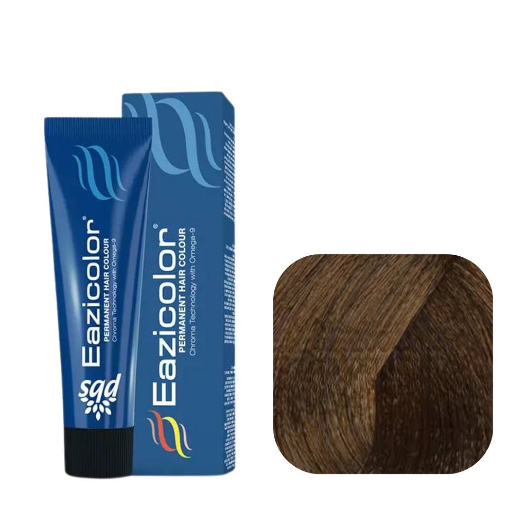 Eazicolor Permanent Hair Color 7.00 Cool Natural Medium Brown
