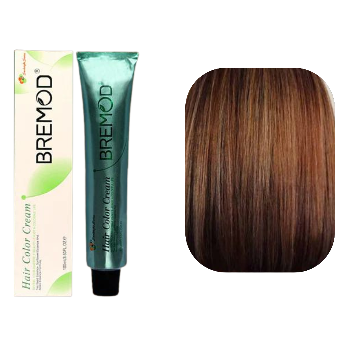 Bremod 7.0 Medium Blond Hair Color Creme