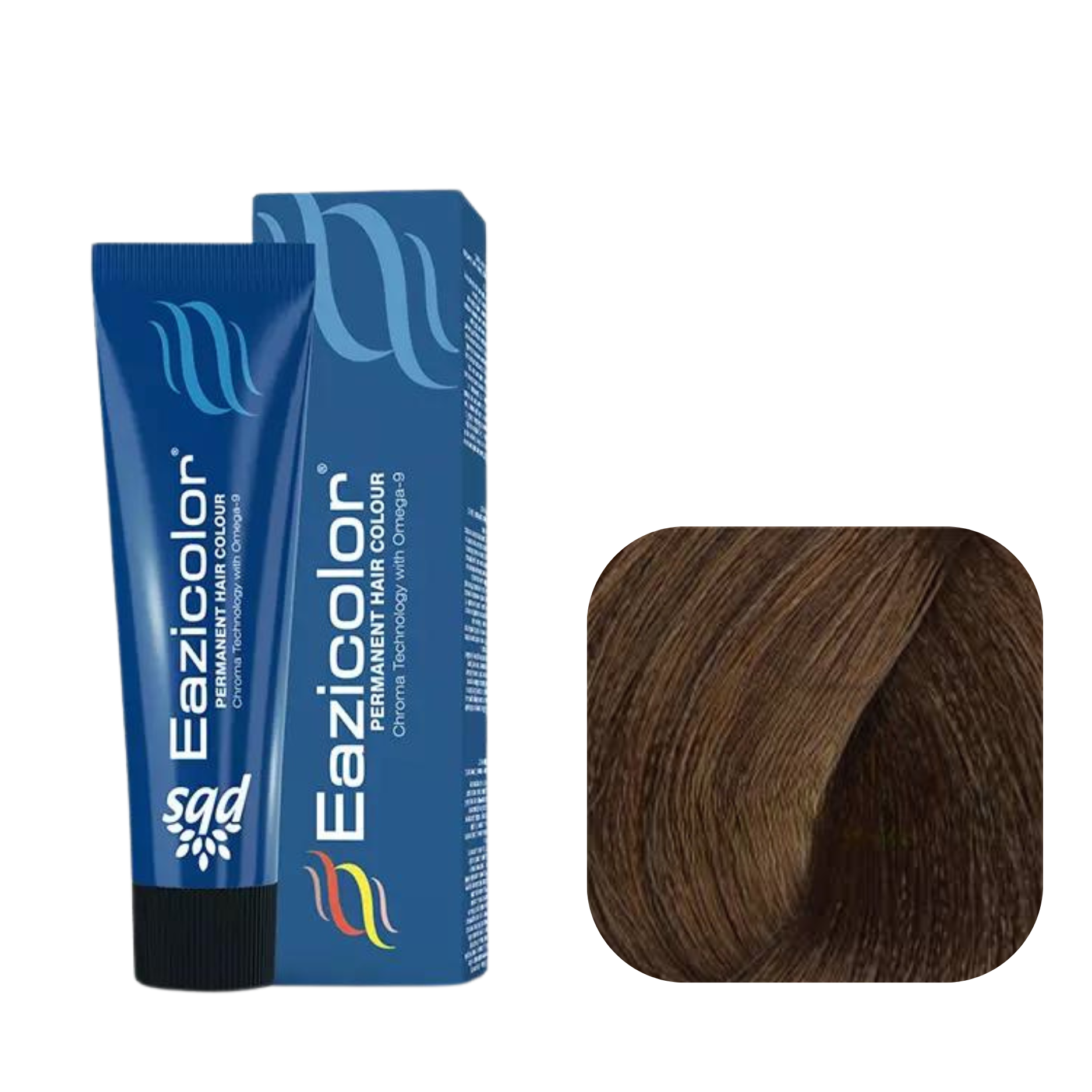 Eazicolor Permanent Hair Color 7.0 Medium Blonde