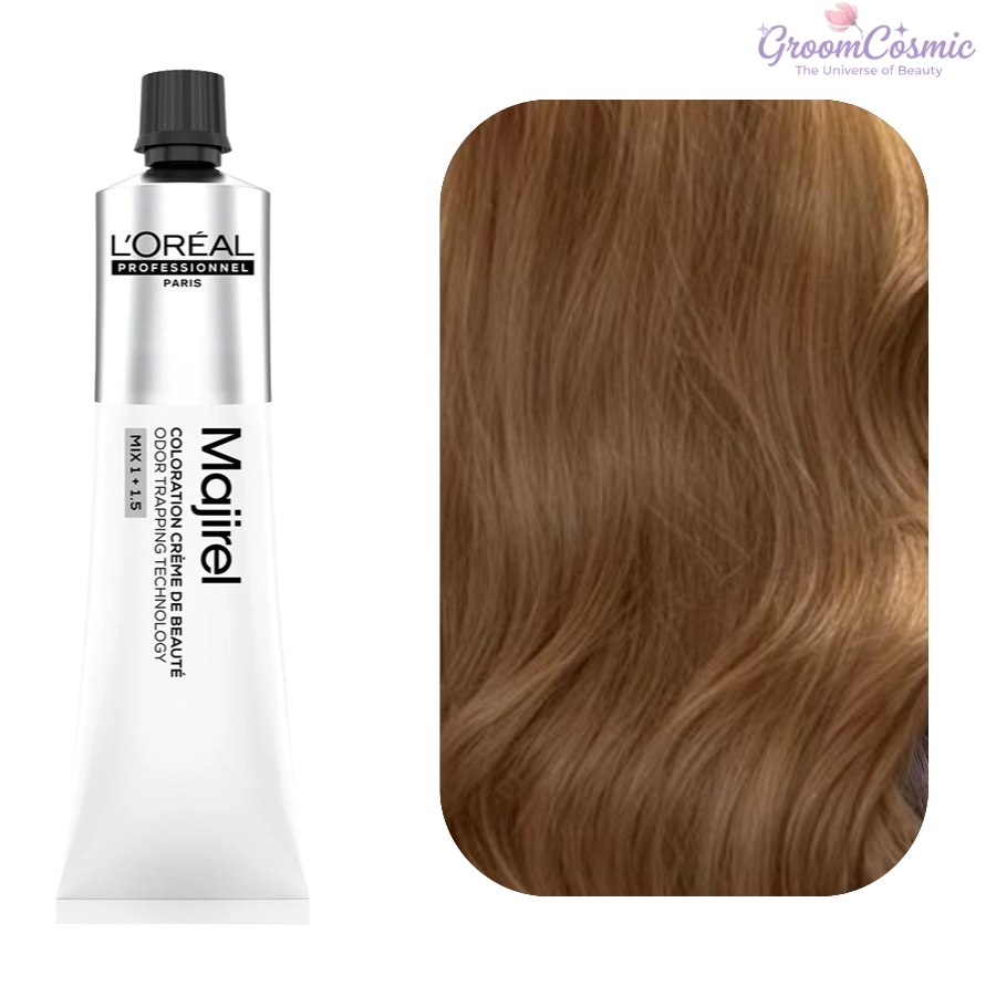 Loreal Professionnel Majirel 7.23 Iridescent Golden Blonde 60 Ml